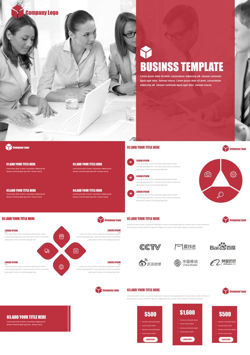 介绍宣传 (148)企业宣传PPT模板